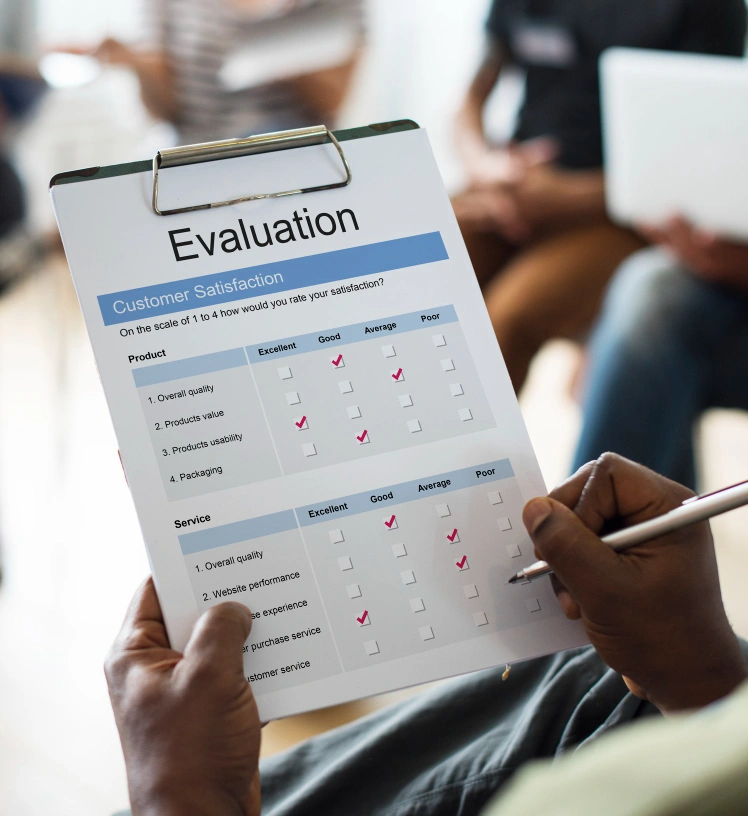 Interface de gestion des sondages